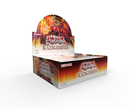 Yu-Gi-Oh! Blazing Dominion Booster Display, versiegelte Produktverpackung