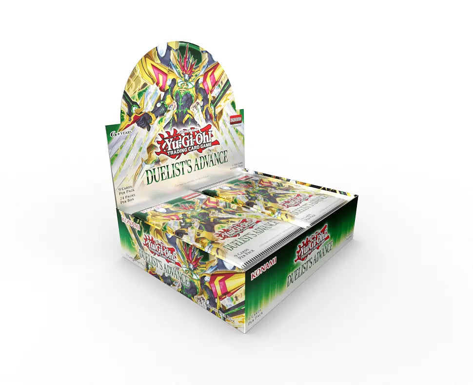 Yu-Gi-Oh! Duelist’s Advance Booster Display, versiegelte Produktverpackung