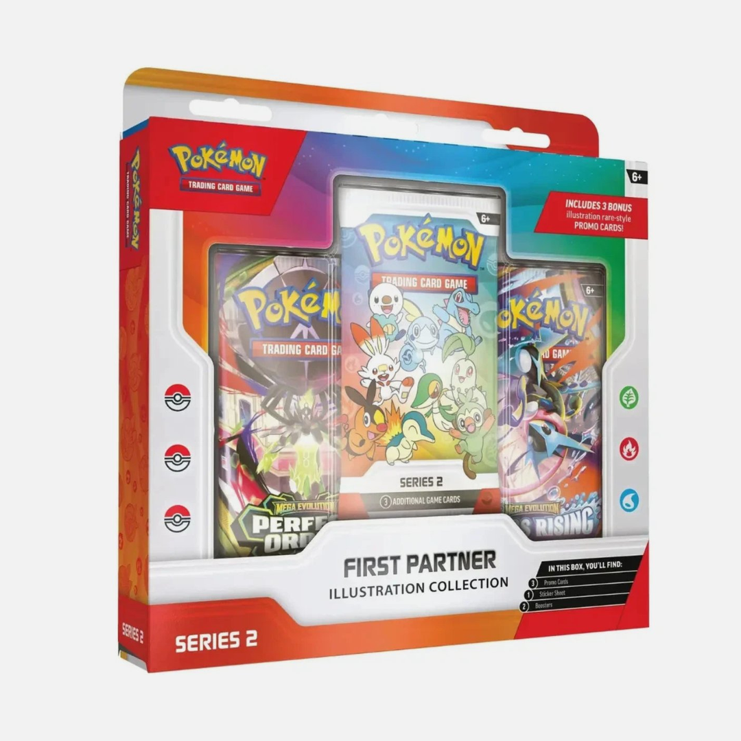 First Partner Illustration Collection – Series 2 – englisches Pokémon TCG Produkt
