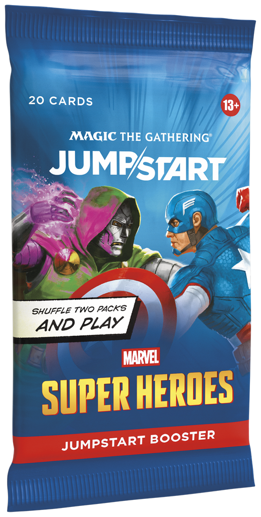 Magic: The Gathering Marvel Super Heroes Jumpstart Booster (OVP) – versiegelte Originalverpackung