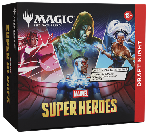 Magic: The Gathering Marvel Super Heroes Draft Night (OVP) – versiegelte Originalverpackung