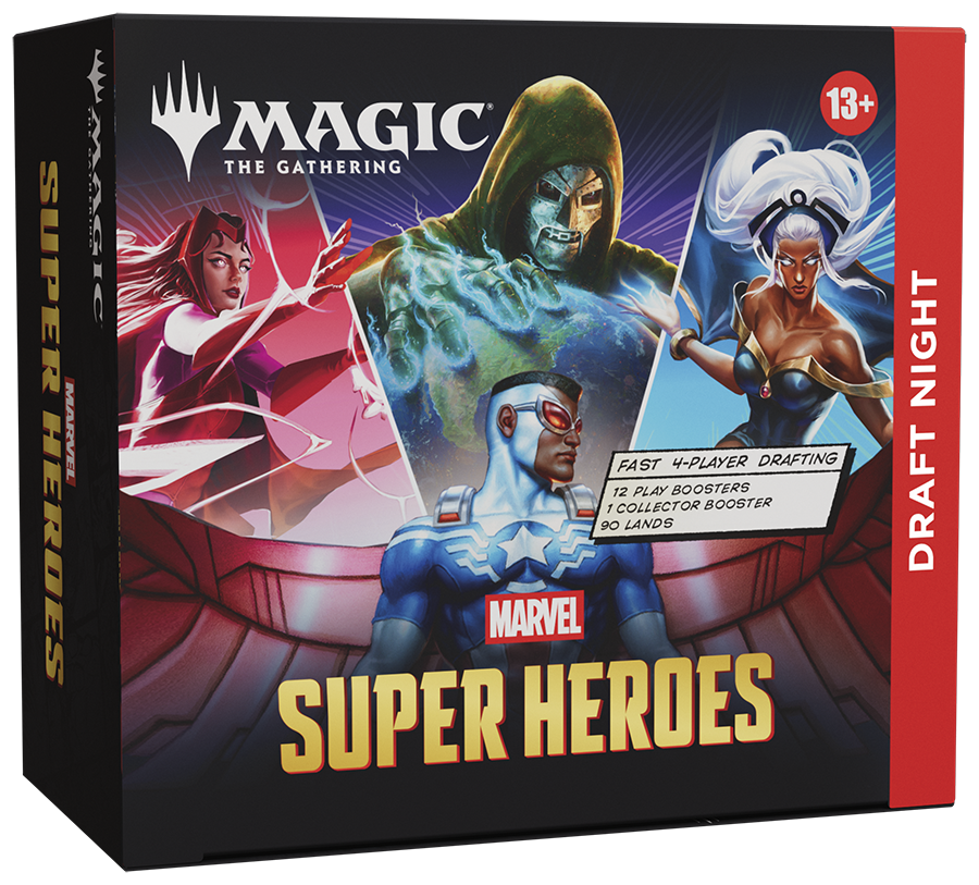 Magic: The Gathering Marvel Super Heroes Draft Night (OVP) – versiegelte Originalverpackung