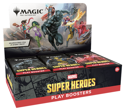 Magic: The Gathering Marvel Super Heroes Play Booster Display (OVP) – versiegelte Originalverpackung