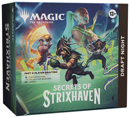 Magic: The Gathering Secrets of Strixhaven Draft Night (OVP) – versiegelte Originalverpackung