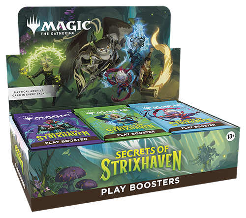 Magic: The Gathering Secrets of Strixhaven Play Booster Display (OVP) – versiegelte Originalverpackung