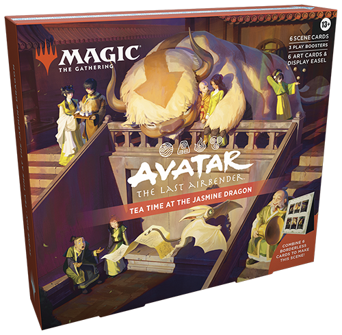 Magic: The Gathering Avatar: The Last Airbender Tea Time at the Jasmine Dragon Scene Box (OVP) – versiegelte Originalverpackung