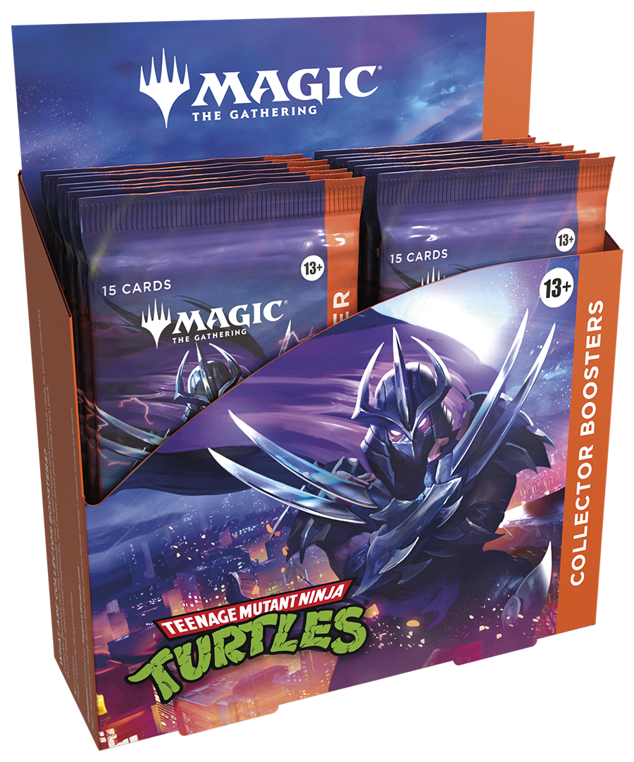 Magic: The Gathering Teenage Mutant Ninja Turtles Collector Booster Display (OVP) – versiegelte Originalverpackung