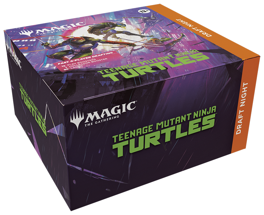 Magic: The Gathering Teenage Mutant Ninja Turtles Draft Night (OVP) – versiegelte Originalverpackung