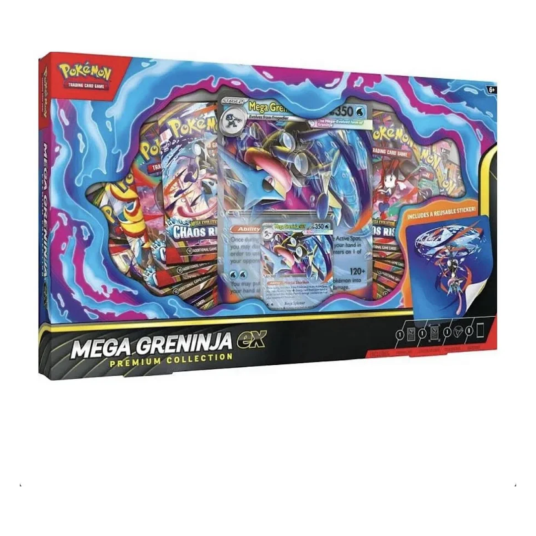 Mega Greninja ex Premium Collection – englisches Pokémon TCG Produkt