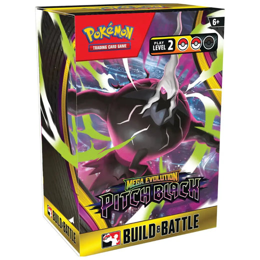 Pitch Black – Build & Battle Box – englisches Pokémon TCG Produkt