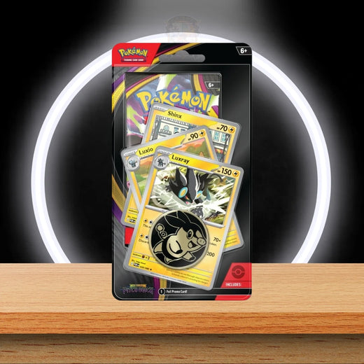 Pitch Black – Premium Checklane Blister – Luxray – englisches Pokémon TCG Produkt