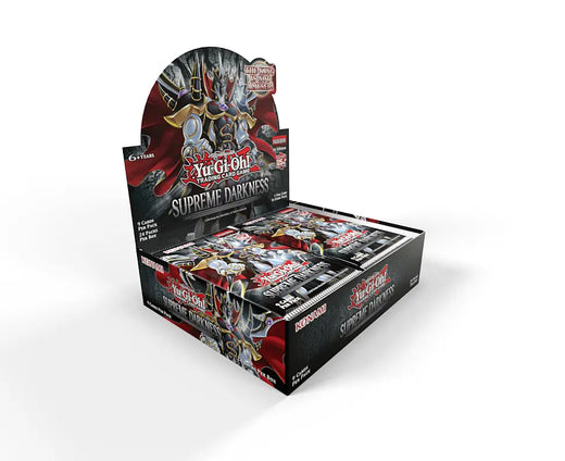 Yu-Gi-Oh! Supreme Darkness Booster Display, versiegelte Produktverpackung