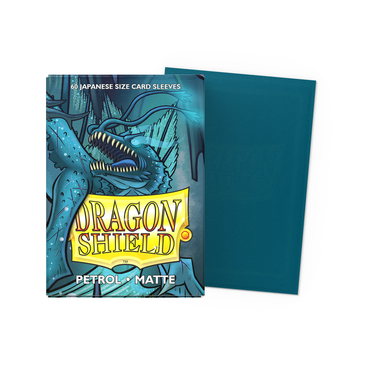 Dragon Shield Matte Petrol, Japanese Size, 60 Kartenhüllen