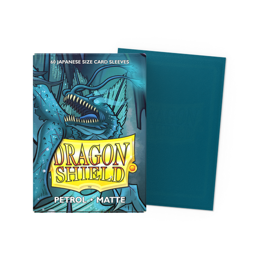 Dragon Shield Matte Petrol, Japanese Size, 60 Kartenhüllen