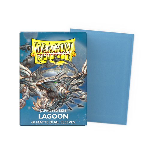 Dragon Shield Matte Dual Lagoon, Japanese Size, 60 Kartenhüllen