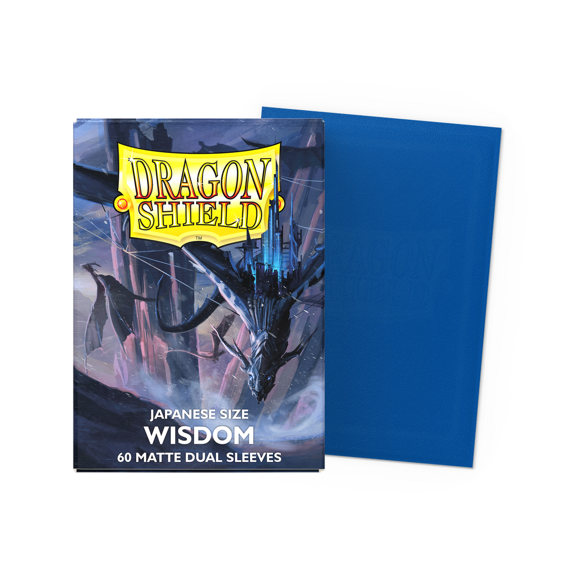Dragon Shield Matte Dual Wisdom, Japanese Size, 60 Kartenhüllen