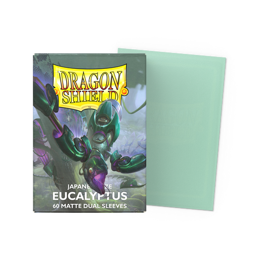 Dragon Shield Matte Dual Eucalyptus, Japanese Size, 60 Kartenhüllen