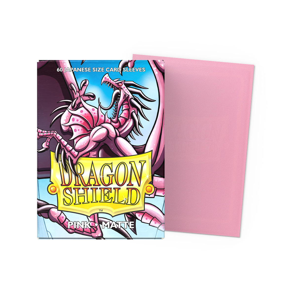Dragon Shield Matte Pink, Japanese Size, 60 Kartenhüllen