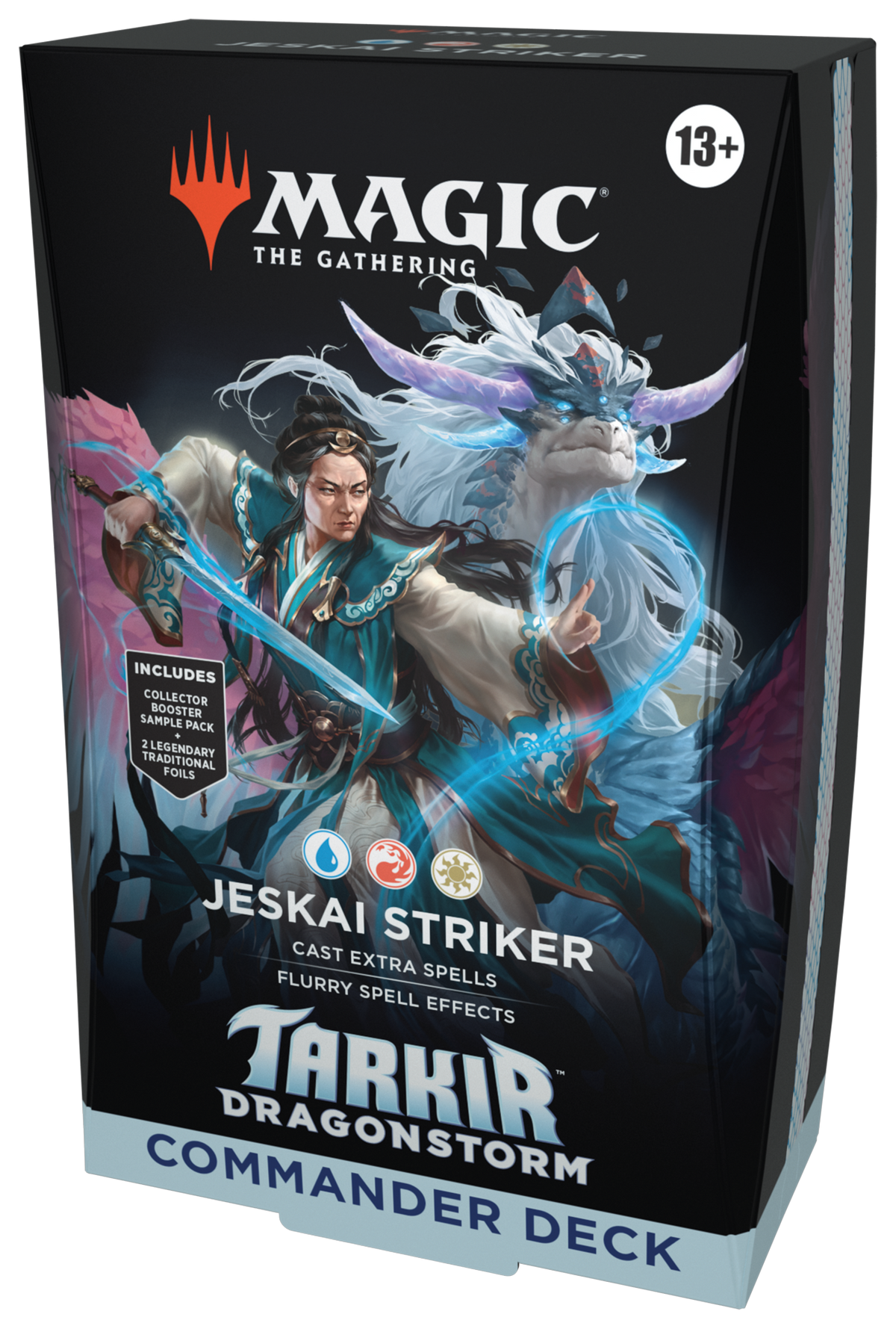 Magic: The Gathering Tarkir: Dragonstorm Commander Deck Jeskai Striker (OVP) – versiegelte Originalverpackung