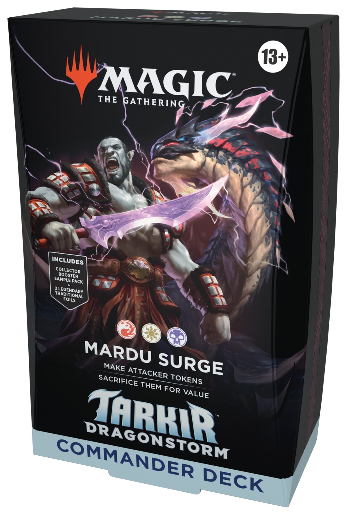 Magic: The Gathering Tarkir: Dragonstorm Commander Deck Mardu Surge (OVP) – versiegelte Originalverpackung