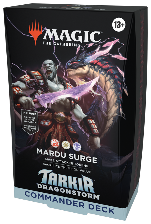 Magic: The Gathering Tarkir: Dragonstorm Commander Deck Mardu Surge (OVP) – versiegelte Originalverpackung
