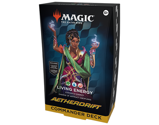 Magic: The Gathering Aetherdrift Commander Deck Living Energy (OVP) – versiegelte Originalverpackung