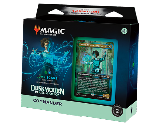 Magic: The Gathering Duskmourn: House of Horror Commander Deck Jump Scare! (OVP) – versiegelte Originalverpackung