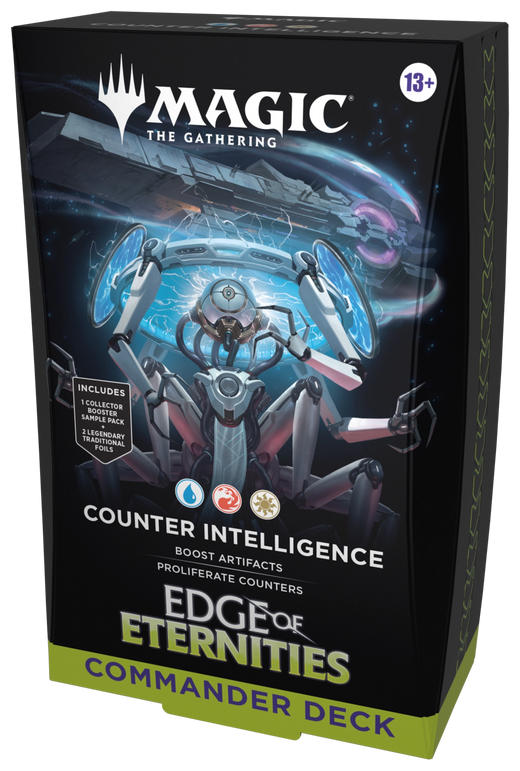 Magic: The Gathering Edge of Eternities Commander Deck Counter Intelligence (OVP) – versiegelte Originalverpackung
