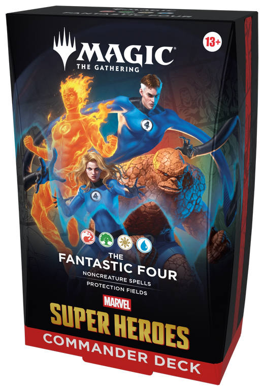 Magic: The Gathering Marvel Super Heroes Commander Deck The Fantastic Four (OVP) – versiegelte Originalverpackung
