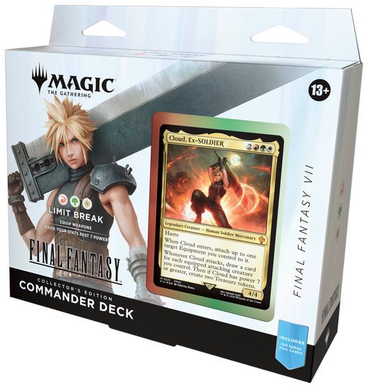 Magic: The Gathering FINAL FANTASY Commander Deck Limit Break Collector's Edition (OVP) – versiegelte Originalverpackung