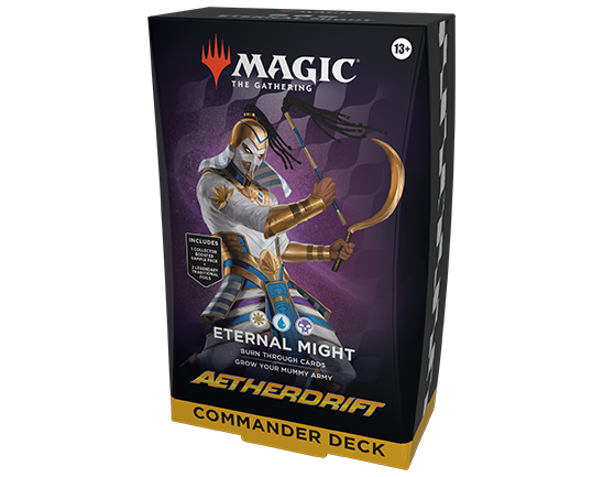 Magic: The Gathering Aetherdrift Commander Deck Eternal Might (OVP) – versiegelte Originalverpackung
