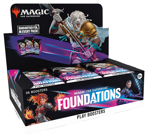 Magic: The Gathering Foundations Play Booster Display (OVP) – versiegelte Originalverpackung