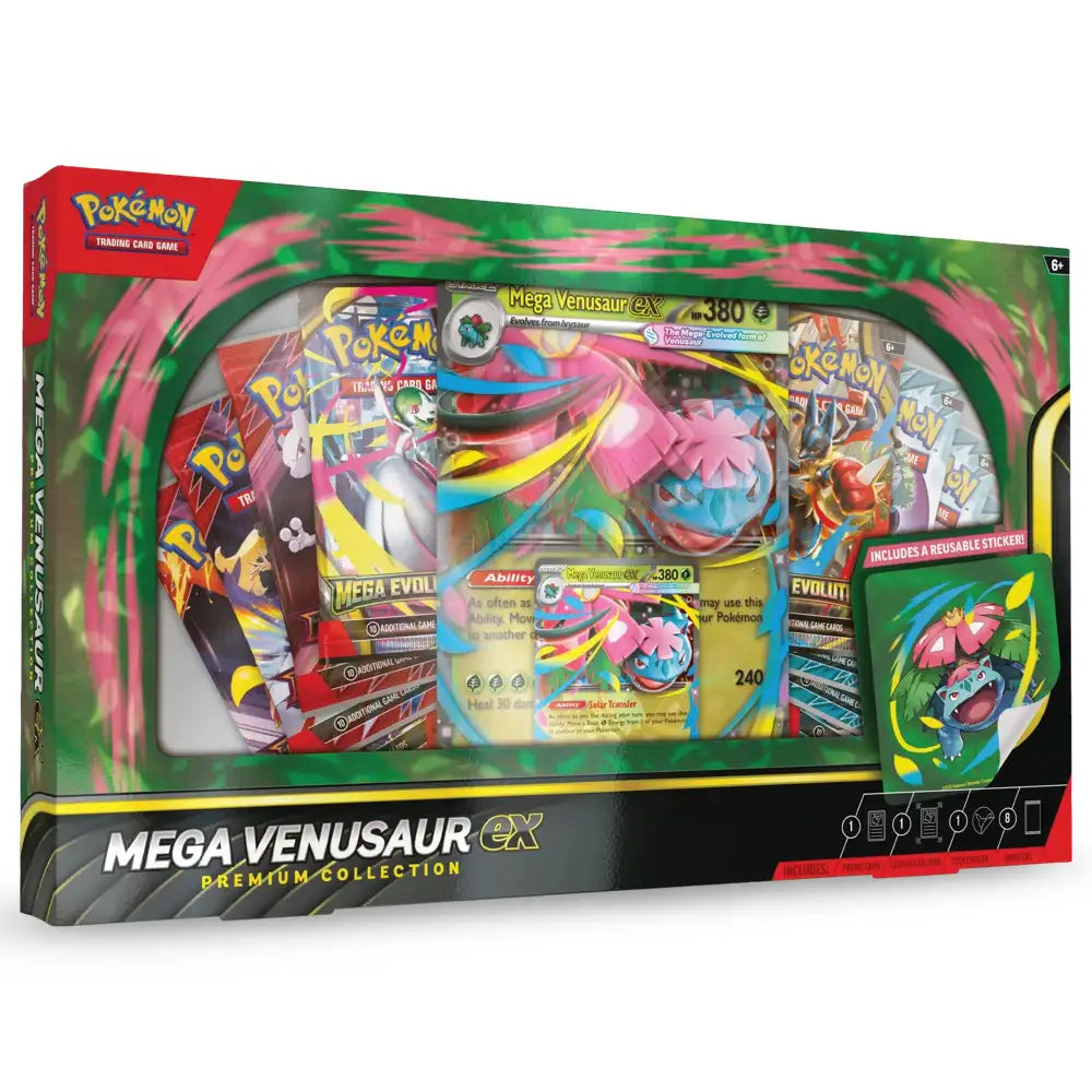 Mega Venusaur ex Premium Collection – englisches Pokémon TCG Produkt