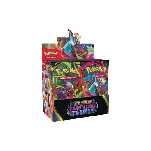 Phantasmal Flames – Booster Display (36 Booster) – englisches Pokémon TCG Produkt