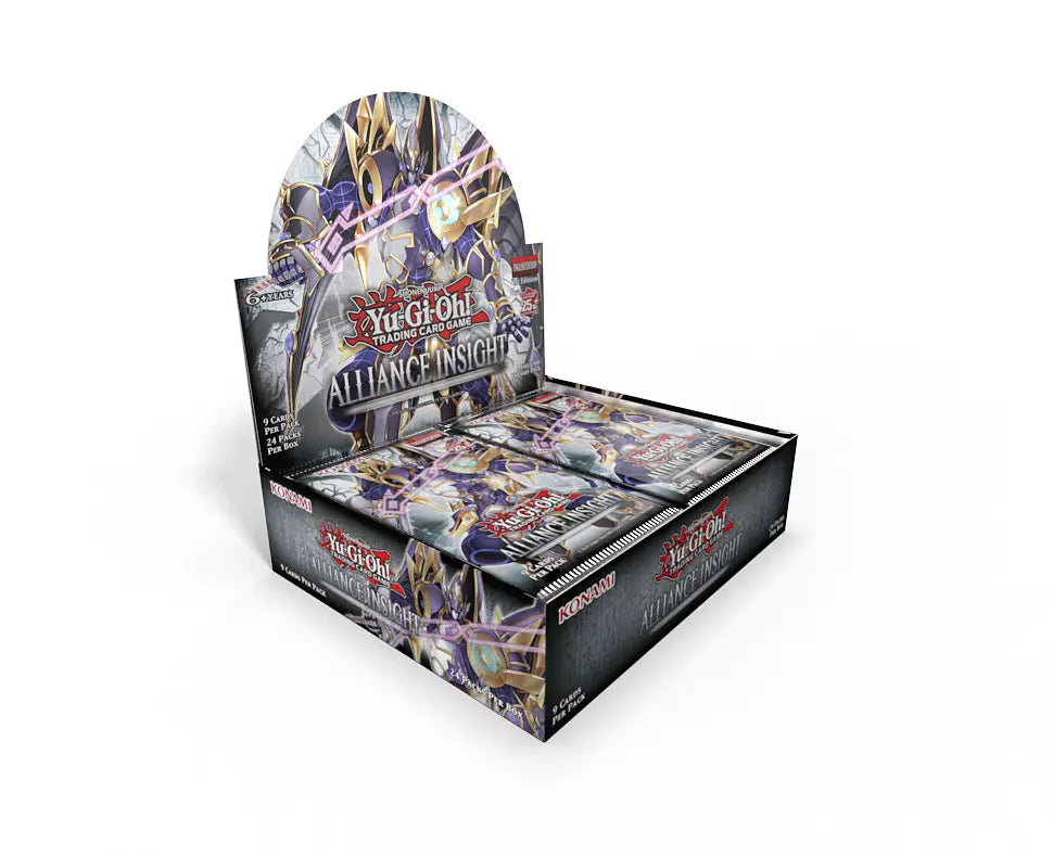 Yu-Gi-Oh! Alliance Insight Booster Display, versiegelte Produktverpackung
