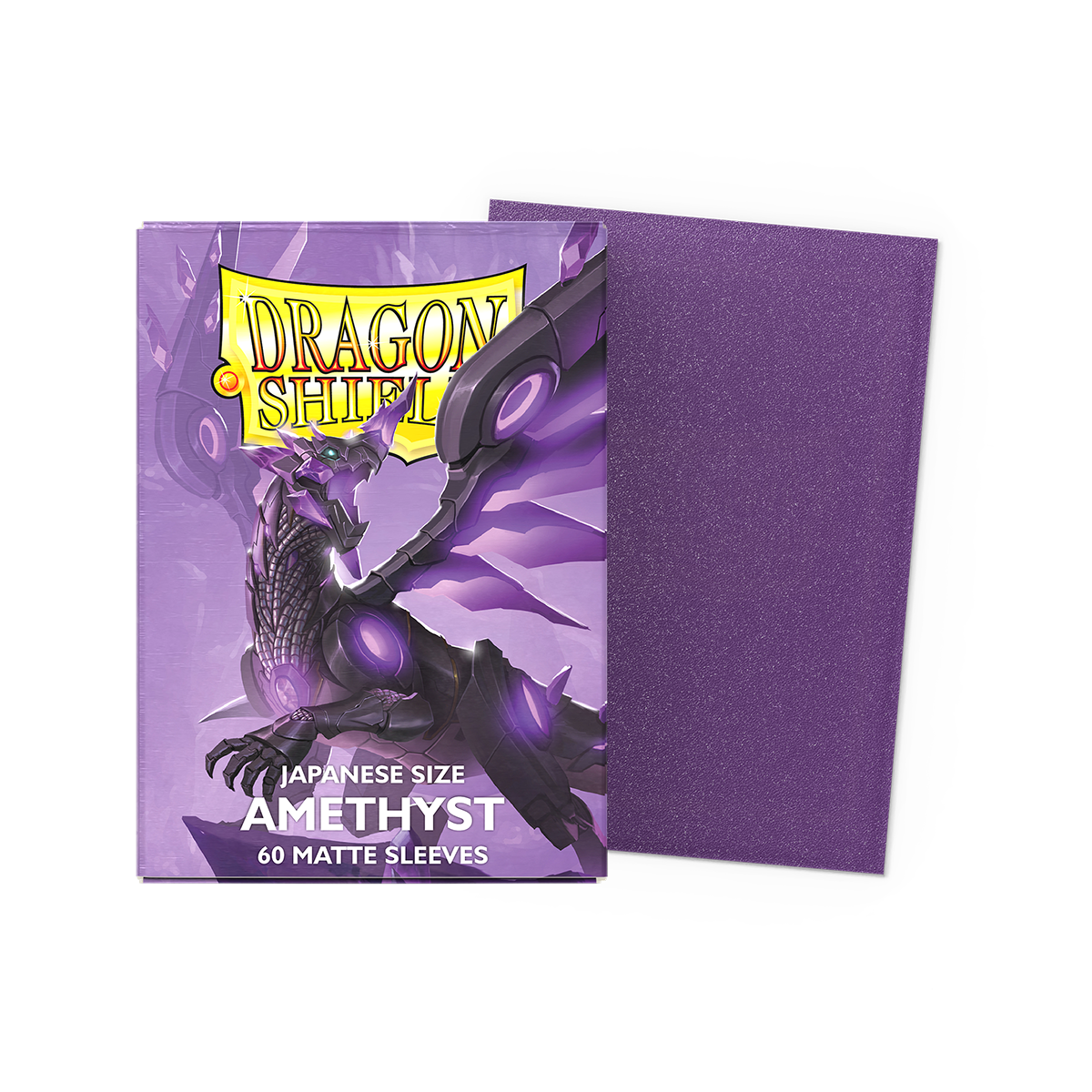 Dragon Shield Matte Amethyst, Japanese Size, 60 Kartenhüllen