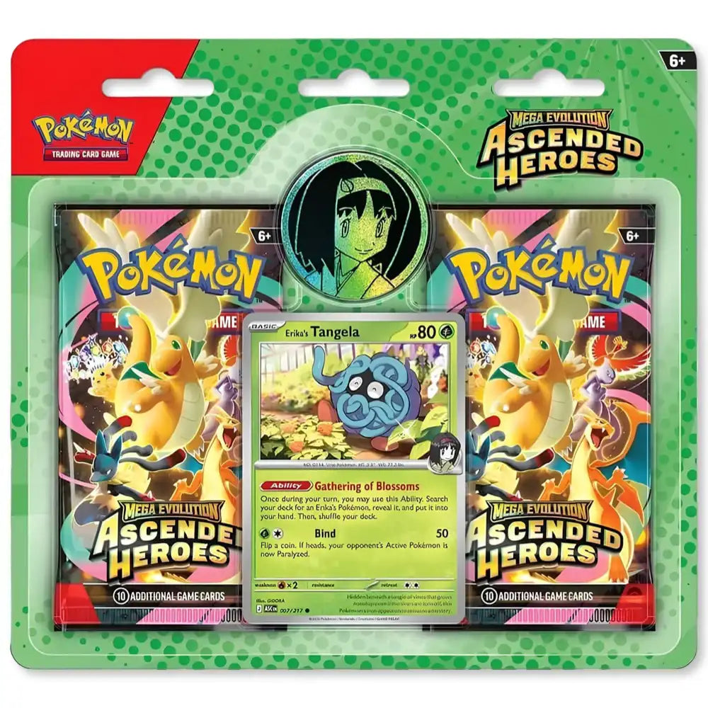 Ascended Heroes – Collection – Erika's Tangela – englisches Pokémon TCG Produkt