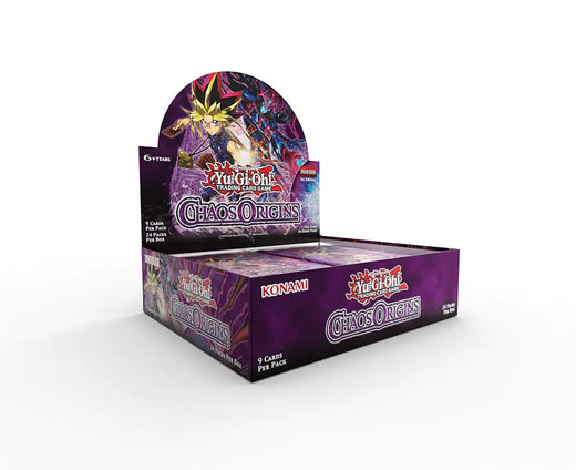 Yu-Gi-Oh! Chaos Origins Booster Display, versiegelte Produktverpackung