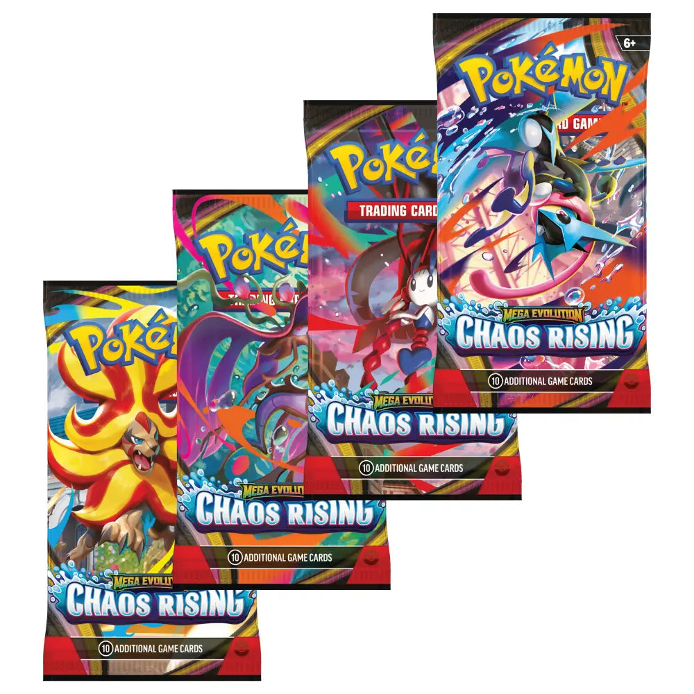 Chaos Rising – Booster – englisches Pokémon TCG Produkt