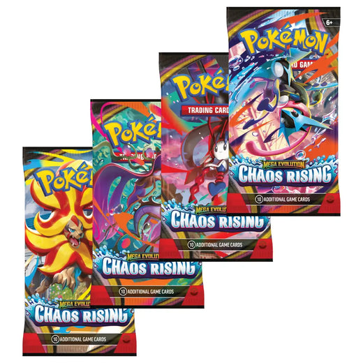 Chaos Rising – Booster – englisches Pokémon TCG Produkt