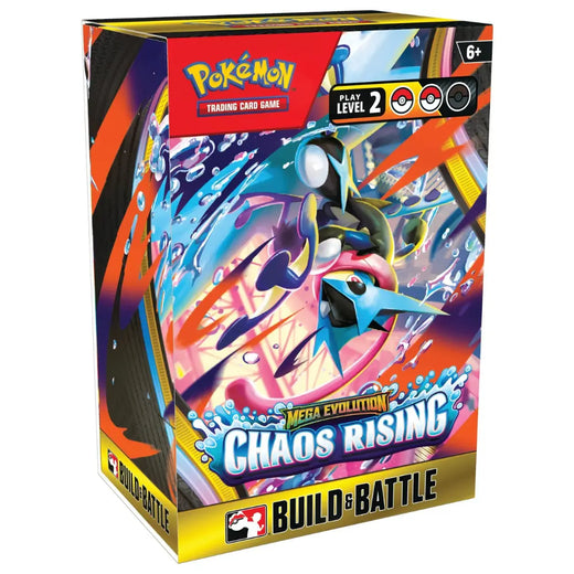 Chaos Rising – Build & Battle Box – englisches Pokémon TCG Produkt