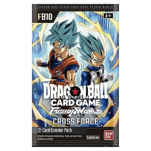 Dragon Ball Fusion World Cross Force [FB10] Booster (Englisch)