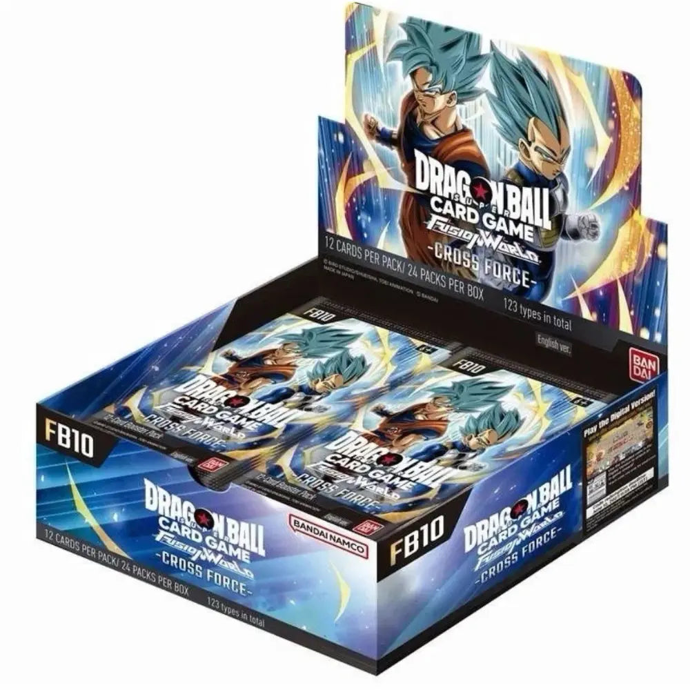 Dragon Ball Fusion World Cross Force [FB10] Display (24 Booster) (Englisch)