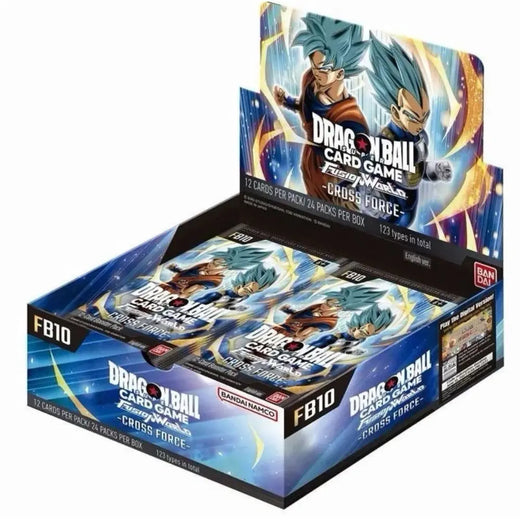 Dragon Ball Fusion World Cross Force [FB10] Display (24 Booster) (Englisch)