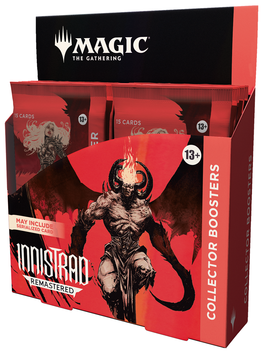 Magic: The Gathering Innistrad Remastered Collector Booster Display (OVP) – versiegelte Originalverpackung