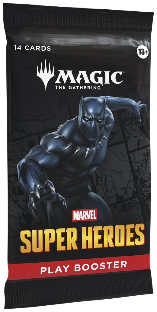Magic: The Gathering Marvel Super Heroes Play Booster (OVP) – versiegelte Originalverpackung