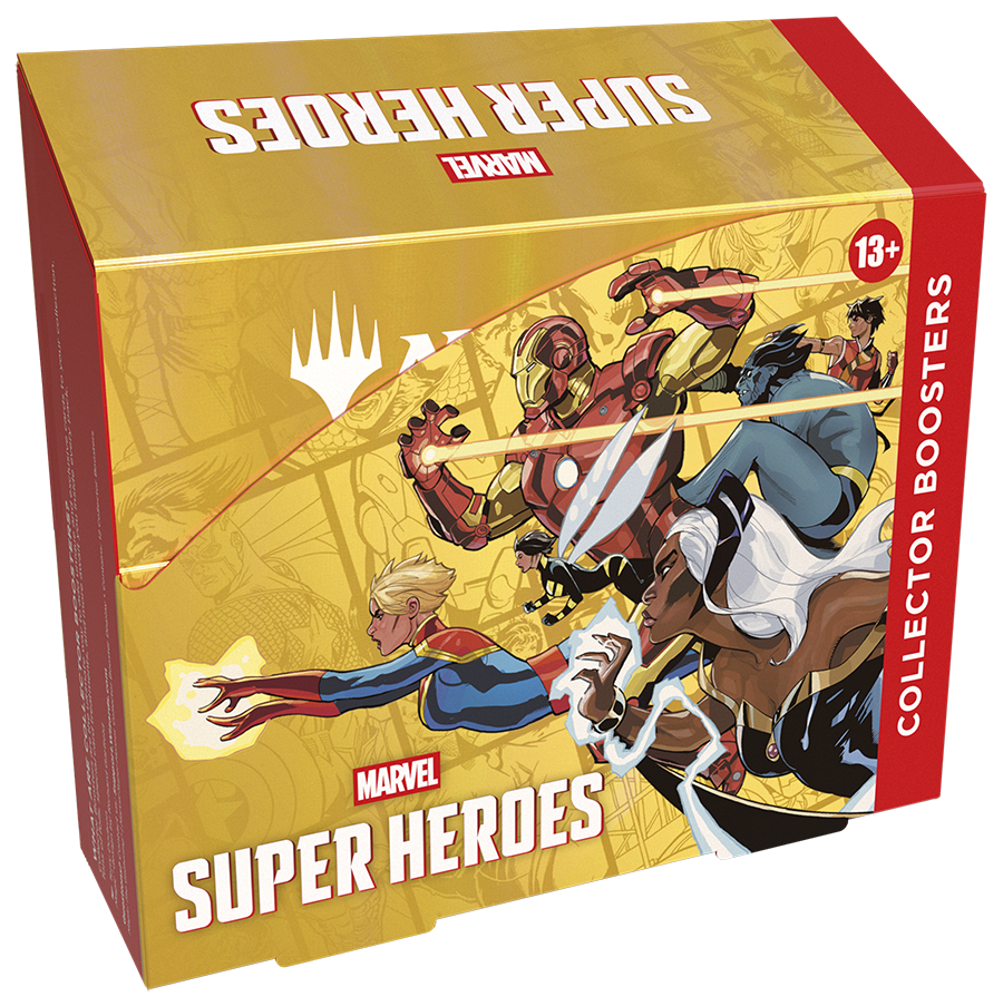 Magic: The Gathering Marvel Super Heroes Collector Booster Display (OVP) – versiegelte Originalverpackung