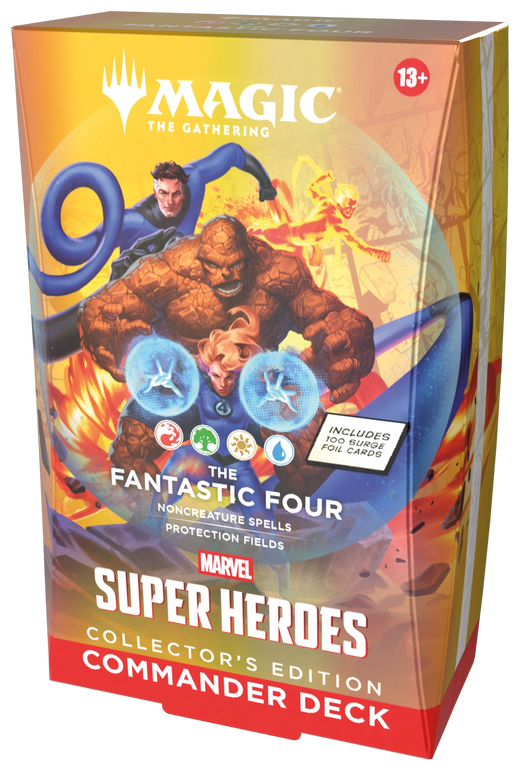 Magic: The Gathering Marvel Super Heroes Commander Deck The Fantastic Four Collector's Edition (OVP) – versiegelte Originalverpackung
