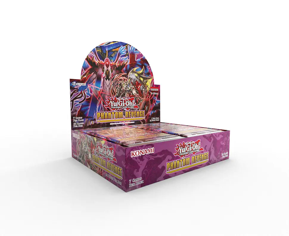 Yu-Gi-Oh! Phantom Revenge Booster Display, versiegelte Produktverpackung