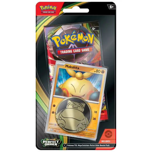 Perfect Order – Checklane Blister – Makuhita – englisches Pokémon TCG Produkt